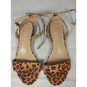 A New Day Sandals Women 6w Cheetah